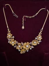 Vintage Jewellery Exceptional 1950’ s ‘Celeste’ Necklace’ by Corocraft