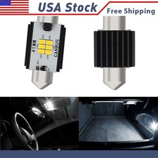 578 6411 41mm Led Parking Maker Dome Map Light Bulbs White Bright Canbus 24x P