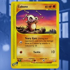Pokemon Cubone #72/147 Aquapolis E-Reader Pokemon Card ☆LP-NM☆ See Photos  on eBay