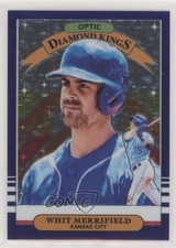 2019 Donruss Optic Diamond Kings Purple Stars Prizm /125 Whit Merrifield #10 ib6