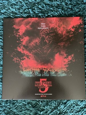Stranger Things 5 Soundtrack ( Red Vinyl with Smoke Effect ) NM