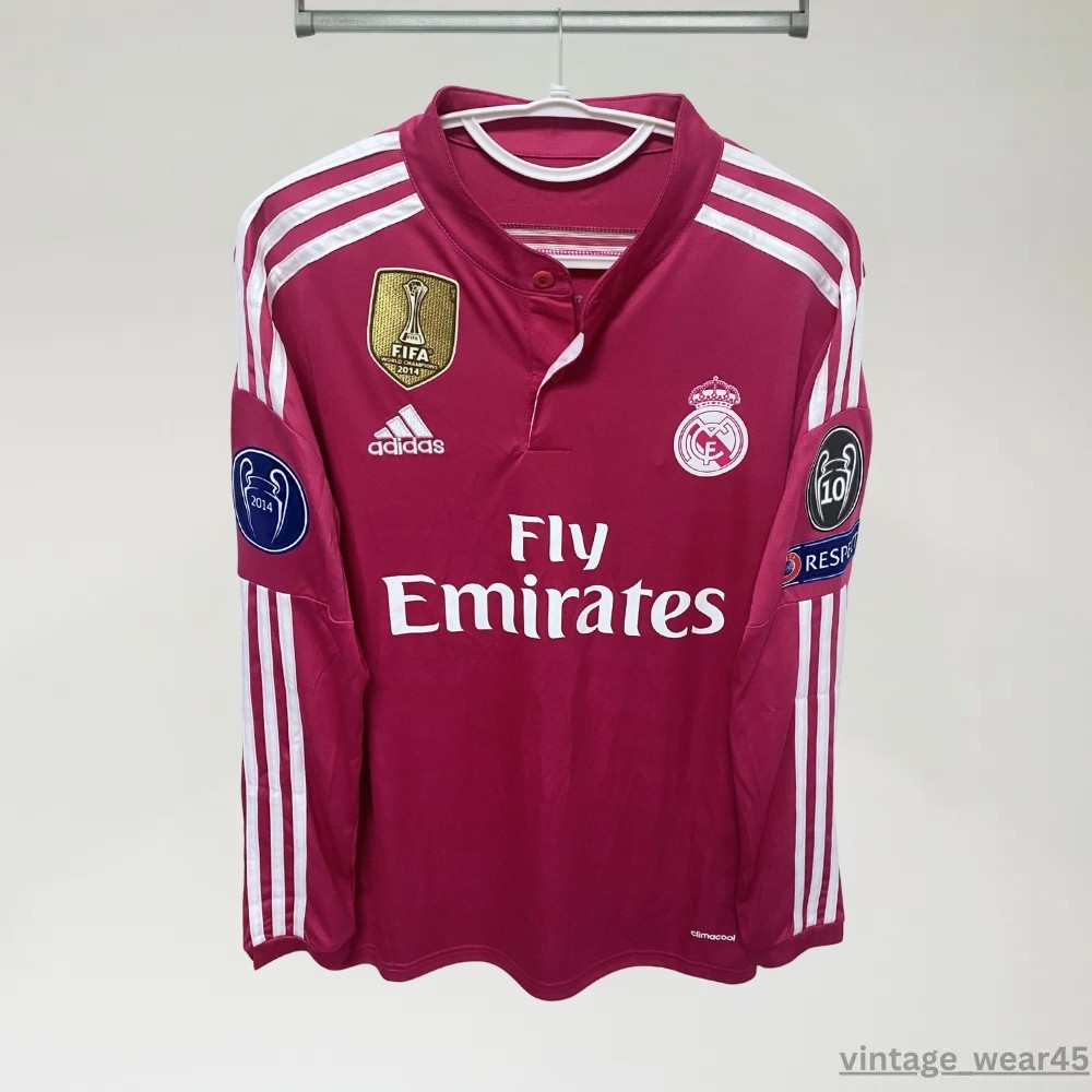 Ronaldo #7 Real Madrid Champions League 2014-2015 Jersey Long