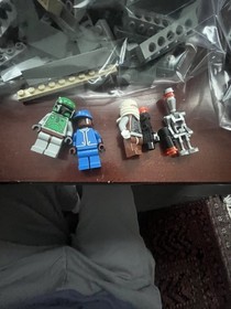 LEGO Star Wars Slave I (Set 6209) 98% Complete Set w/ All Mini Figures (No Box) 