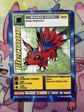 Elecmon - Bo-61 - 1999 Digimon Bandai - DMG