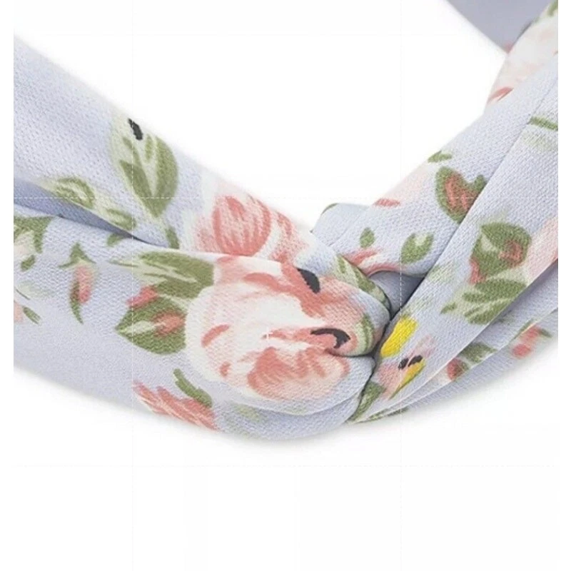 Diadema Floral Torcida Para Mujer Banda para el Cabello Moda Flor Elegante Estilo NUEVO Foto 4 de 4