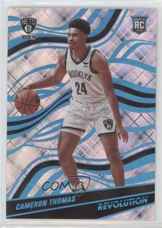 2021-22 Panini Revolution Rookies Cosmic /99 Cameron Thomas #109 Rookie RC