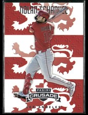 Nolan Schanuel 2025 Panini Crusade #98 Los Angeles Angels