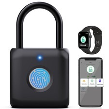 Fingerprint Padlock, Smart Padlock, Locker Lock, Combination Lock, Fingerprin...