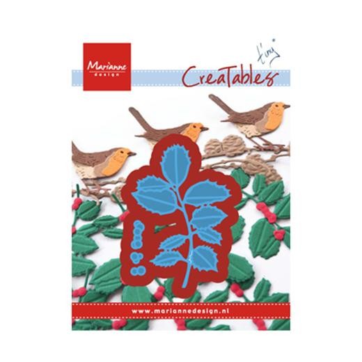 Marianne Design Creatables Cutting Dies - Tiny's Holly LR0549