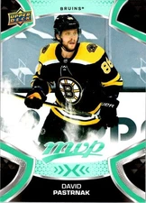 2021-22 Upper Deck MVP Hockey #196 David Pastrnak