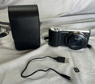 Samsung Galaxy 2 EK-GC200 16.3MP Digital Camera-Black USED/WORKS (READ DESC)