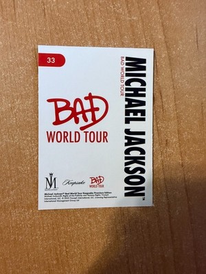 2026 Keepsake Premiere Edition - Michael Jackson - Bad World Tour