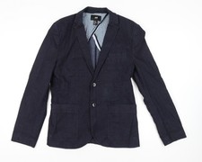 H&M Blazer Herren blau, M, l&auml;ssig, sehr gut