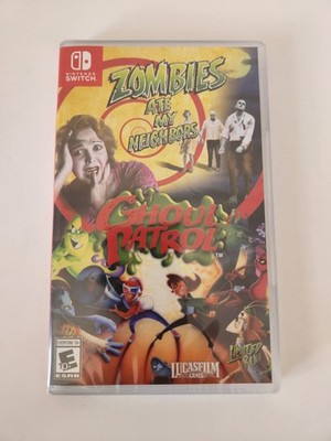 Zombies Ate My Neighbors & Ghoul Patrol Switch Limited Run #112 Sealed NTSC