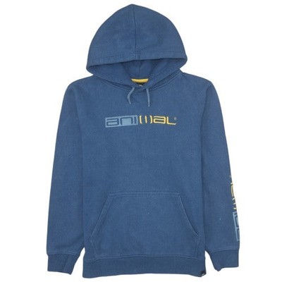 Pullover Hoodie Jungen UK Größe 13-14 Jahre Tierblau