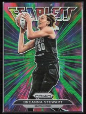 2022 Panini Prizm WNBA - Fearless Breanna Stewart #13 Green Prizm