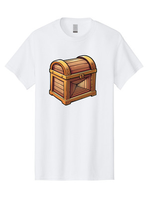 Treasure-Chest-1 Mens Graphic Tee, 100% Cotton, Casual Summer Wear