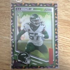 2024 Score Trick or Treat C.J. Mosley New York Jets #87 Serial Numbered 84/99