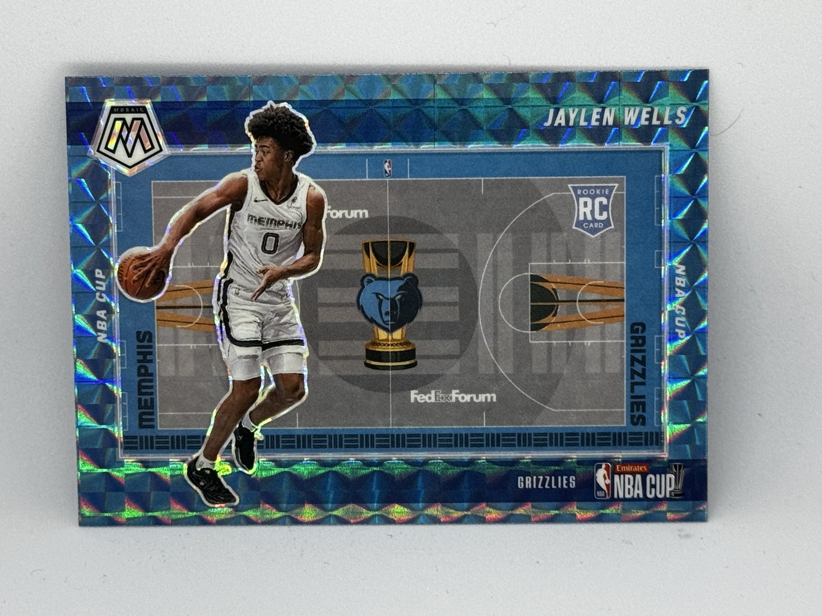 2024-25 Panini Mosaic - Nba Cup Jaylen Wells #9 (RC)
