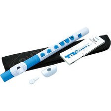 Nuvo TooT Student Flute with Silicone Keys White/Blue