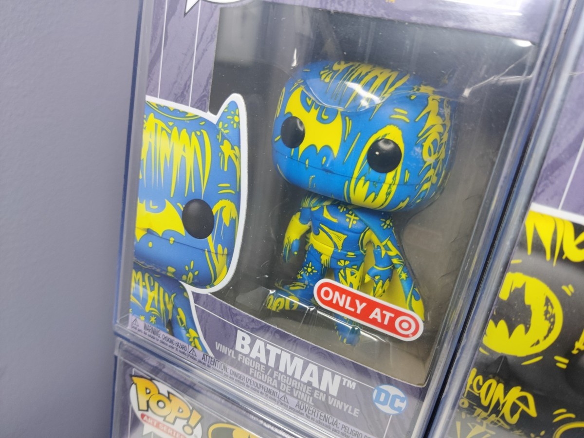 Funko Pop Batman 01, 02, 03 et 04 Batman Target Exclusive Art Series - Collection