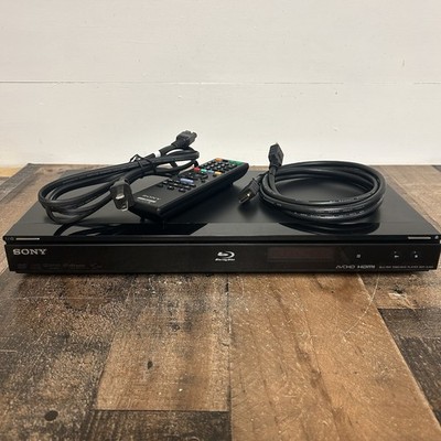 Sony BDP-S360 1080p Blu-Ray Disc/DVD Player W/Remote Power Cord & HDMI Tested