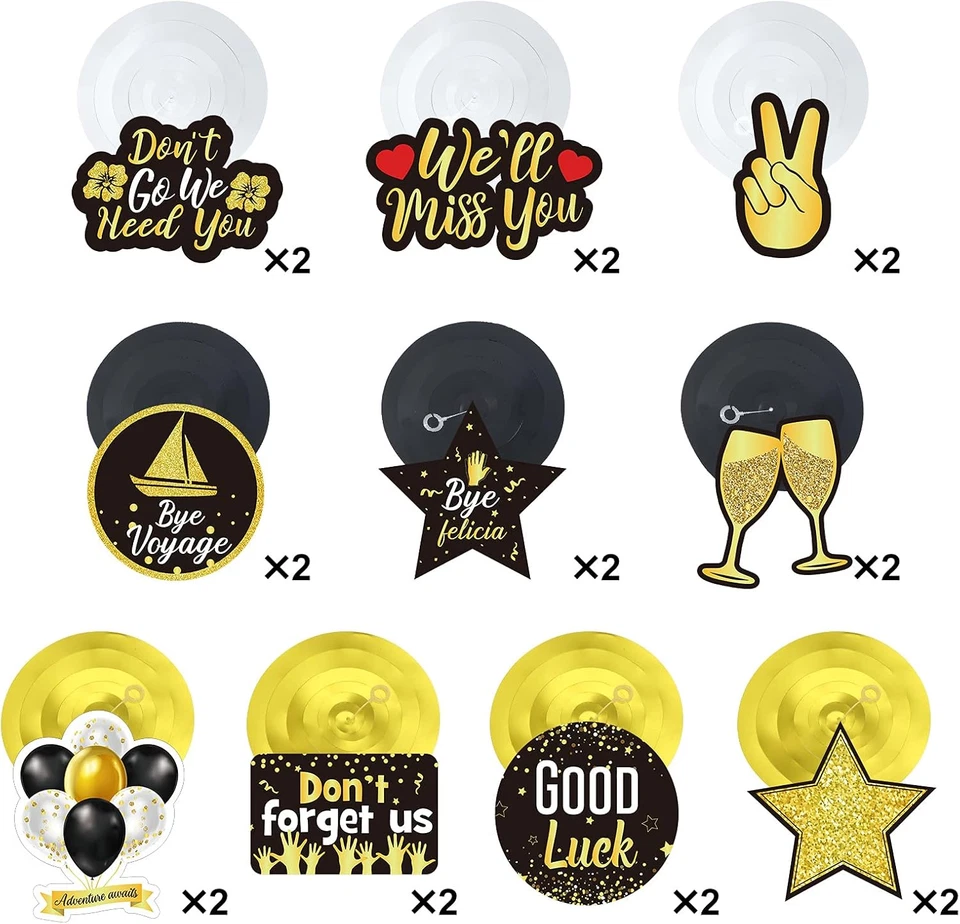 30 Pieces We Will Miss You Going Away Farewell Banner Decoration Farewell Party - Изображение 4 из 4
