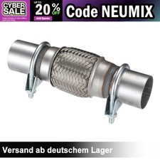 Flexrohr Auspuffrohr Flexstück Ø45 Universal passt für Ford Ersatz für Ford