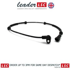 Image of Front ABS Wheel Speed Sensor Genuine OEM Vauxhall Vivaro B Mk2 93868517 New