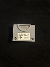 N64 Controller Pak NUS-004 OEM Official Nintendo 64 Memory Card - Tested  Works