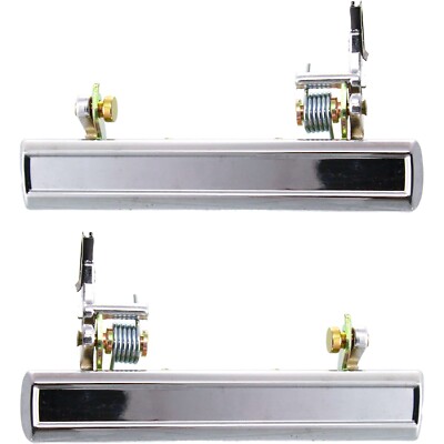 Outer Outside Exterior Door Handle Pair Set LH Left & RH Right for Chevy