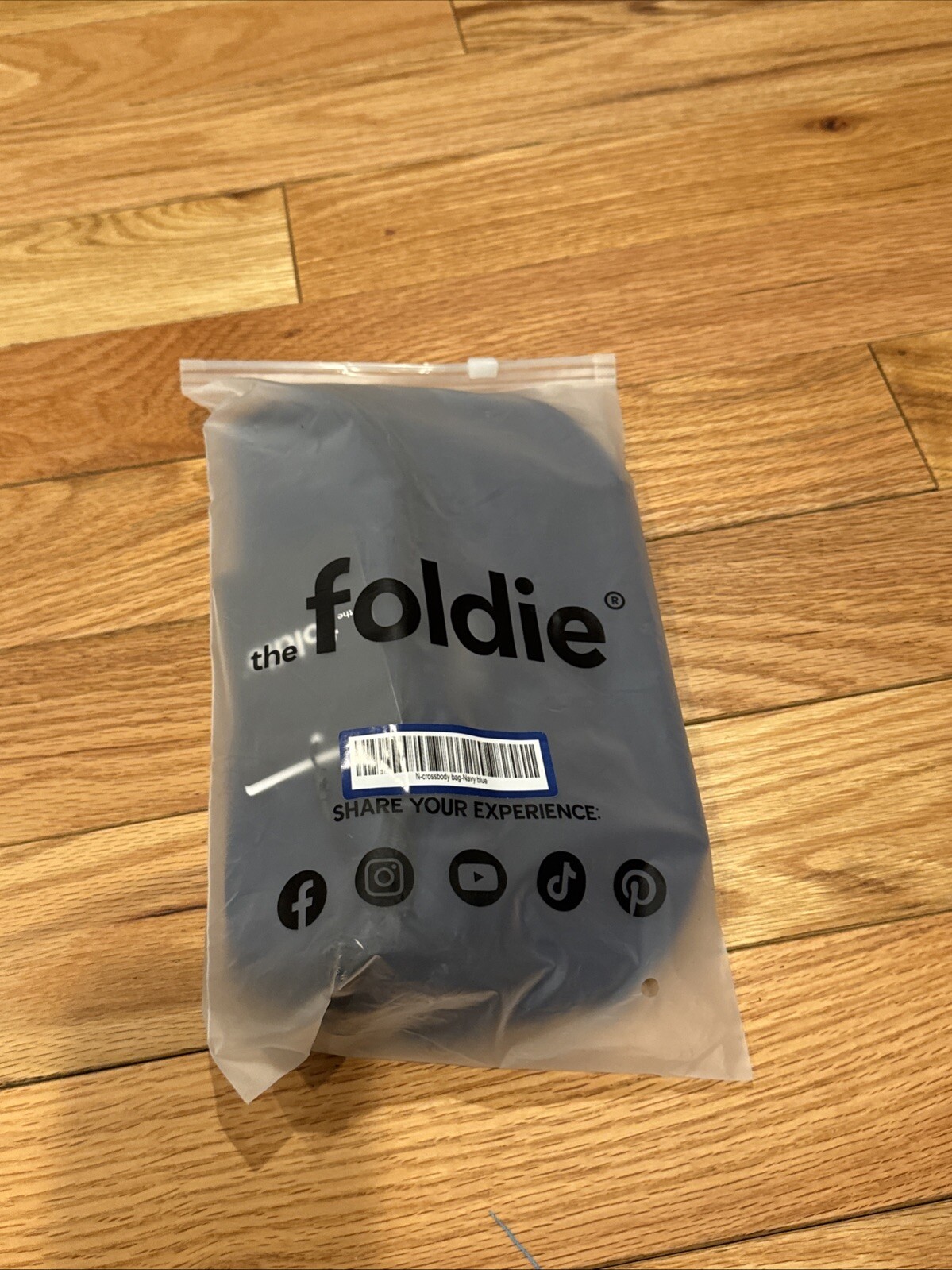 FOLDIE crossbody Bag Navy Blue, NWT