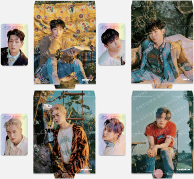 SHINee Atlantis SMTOWN OFFICIAL GOODS HOLOGRAM PHOTO CARD SET