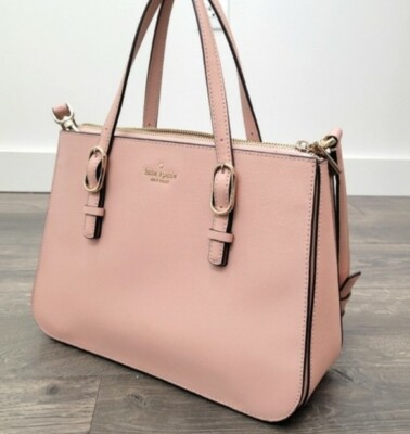Kate Spade medium triple gusset satchel connie Style WKRU5990 $399 Rosy Cheeks