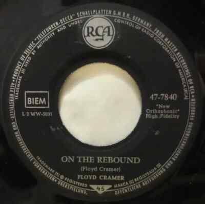 Floyd Cramer On The Rebound / Mood Indigo Vinyl Single 7inch RCA