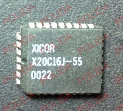 1PCS Non-Volatile RAM IC XICOR PLCC-32 X20C16J-55