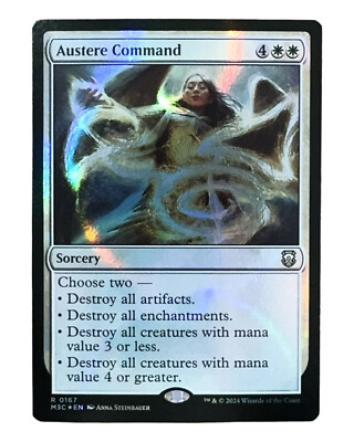 MTG | Austere Command | Modern Horizons 3 | Ripple Foil | NM | EN