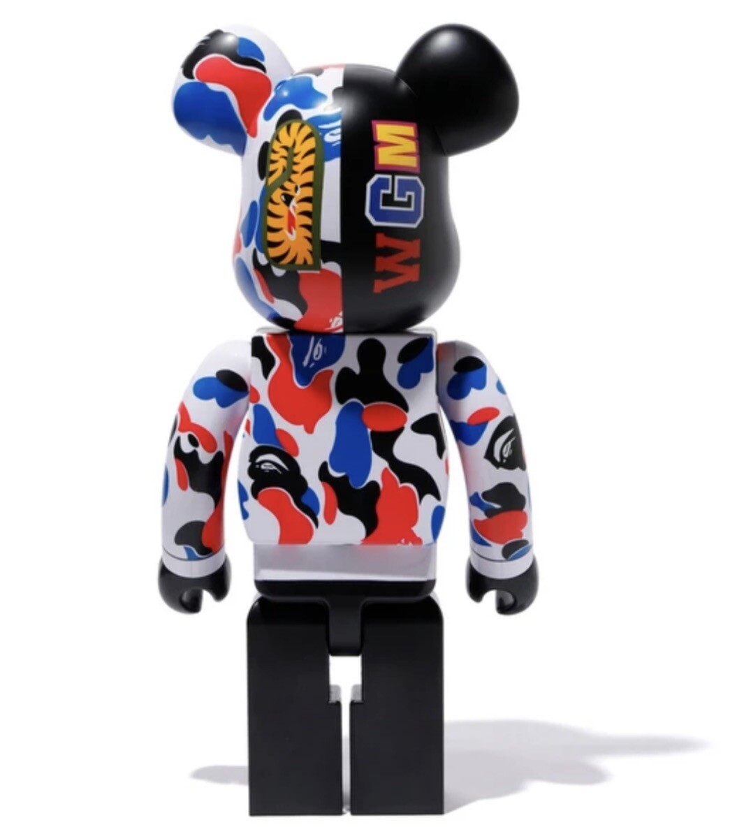 BE@RBRICK - BE@RBRICK BAPE ALPHA CAMO SHARK 1000％ 🥇現貨🥇 Bearbrick 1000% BAPE × ALPHA CAMO SHARK 2023