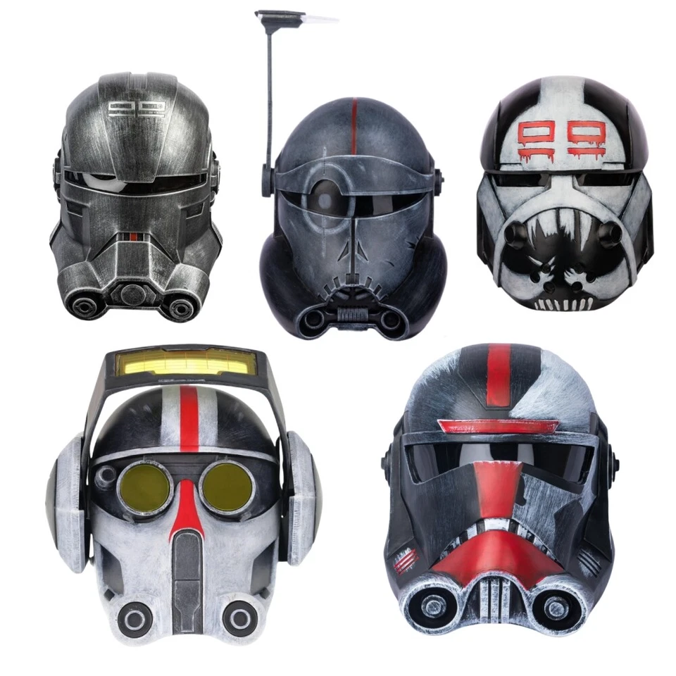 The Bad Batch Helmet Tech Hunter Chrosshair Echo Wrecker Resin Replica Star Wars - Image 2 of 4
