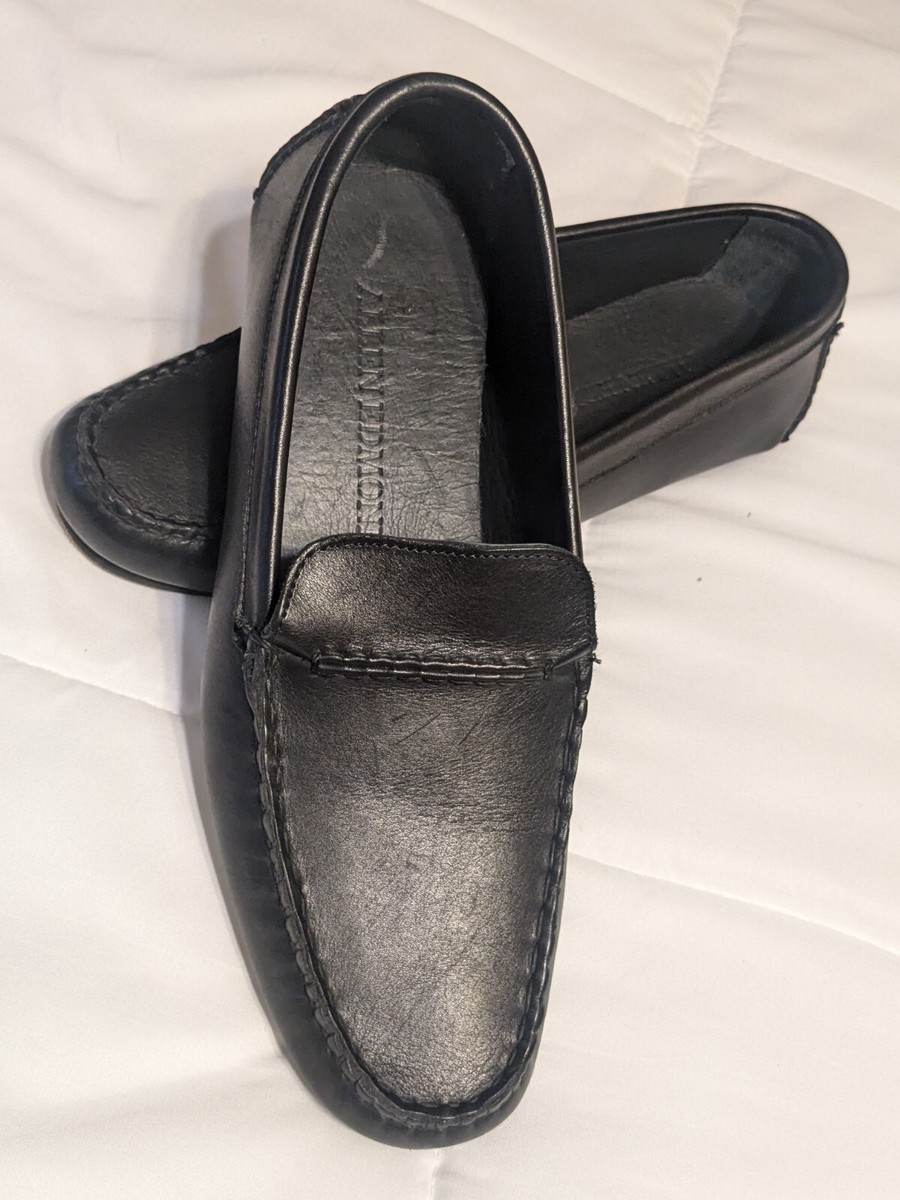 Allen Edmonds Super Sport Driver Black 2270 Loafers Shoes 