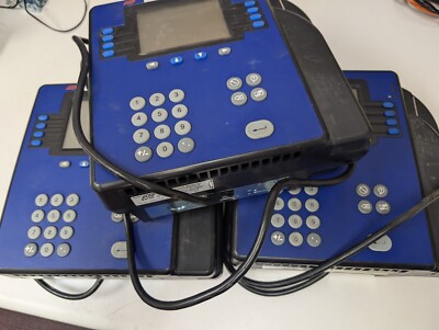 LOT of 3 - ADP MODEL 4500 DIGITAL EMPLOYEE ETHERNET TIME CLOCK 8602800-803