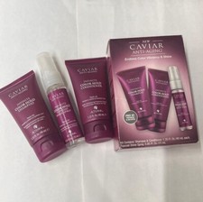 Caviar Anti-Aging Infinite Color Hold/Shampoo,Conditioner,Shine Spray Travel Set