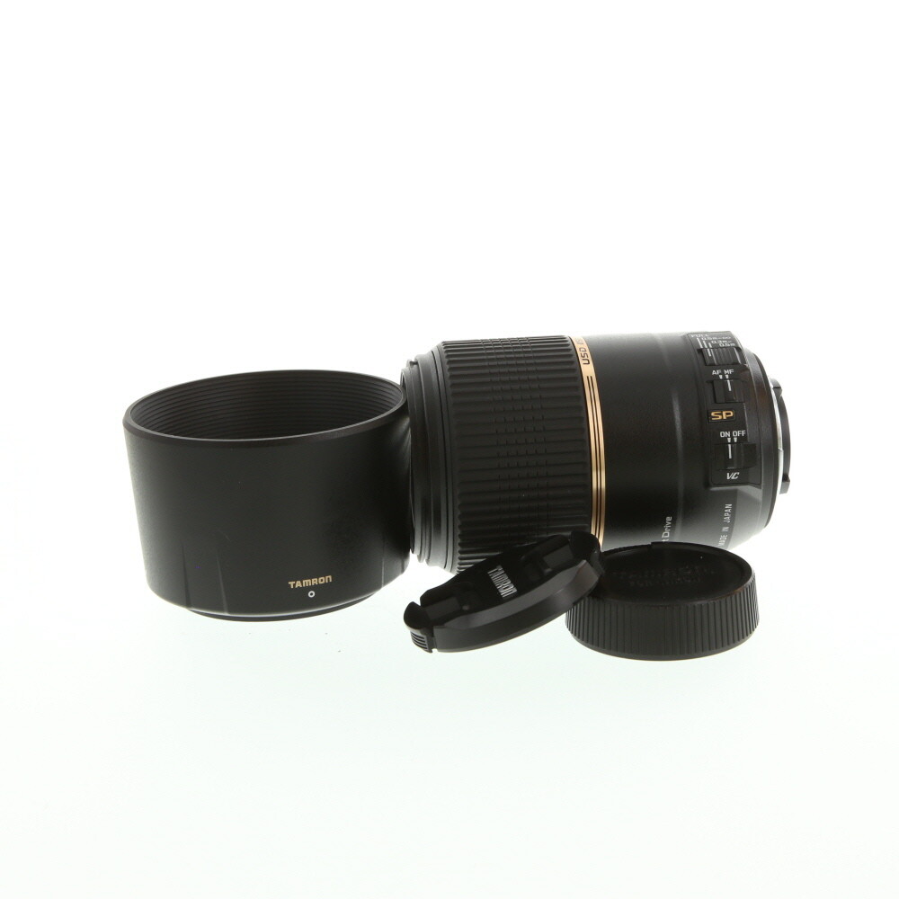 Tamron 90mm F/2.8 Macro DI SP VC USD 1:1 (F004) Autofocus Lens For