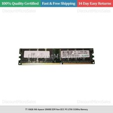 77.10628.19G Apacer 256MB DDR Non ECC PC-2700 333Mhz Memory