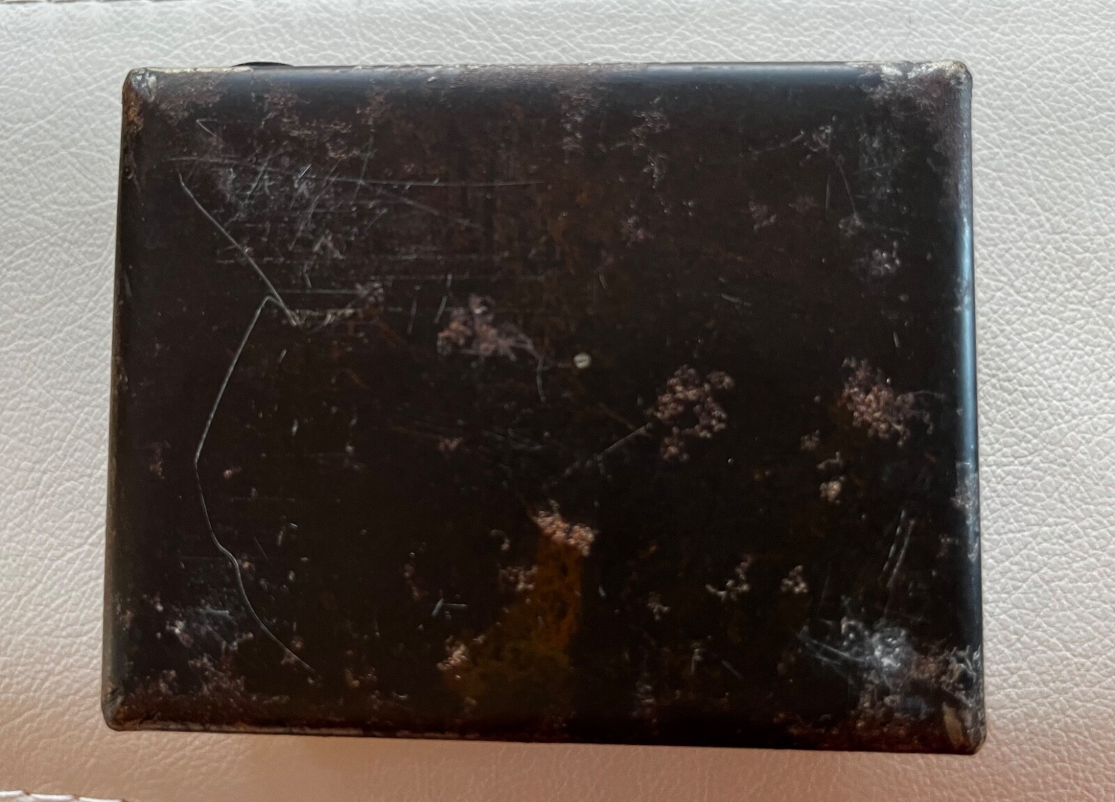 JAN BARBOGLIO Iron Hand-Forged HEART in iron box. Retired. Weighs 2 lbs.