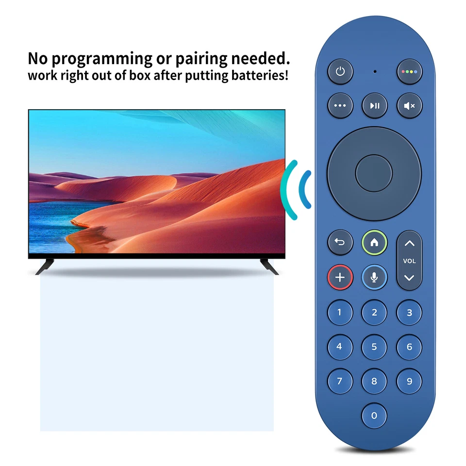 Generic Replacement Remote Control Compatible with Sky Glass - Ocean Blue - Image 4 of 4