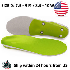 NEW SF All-Purpose Support High Arch Insoles Green Men 7.5-9 / Women 8.5-10