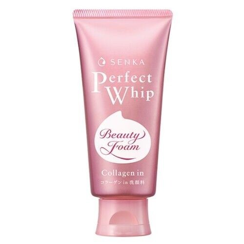 SHISEIDO Senka Perfect Whip Face Wash Cleaning Foam Collagen