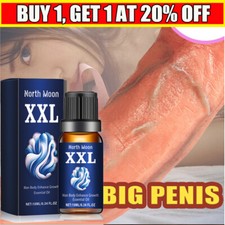 Men's Natural Enlarger Oil Stay Hard Growth Faster Enhancement 10ML