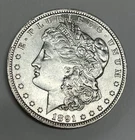 1891-O New Orleans Mint Morgan Silver Dollar Uncirculated Details Obverse Cud